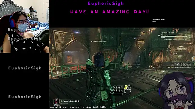 EuphoricSigh online show from July 2026 12:39:01 AM