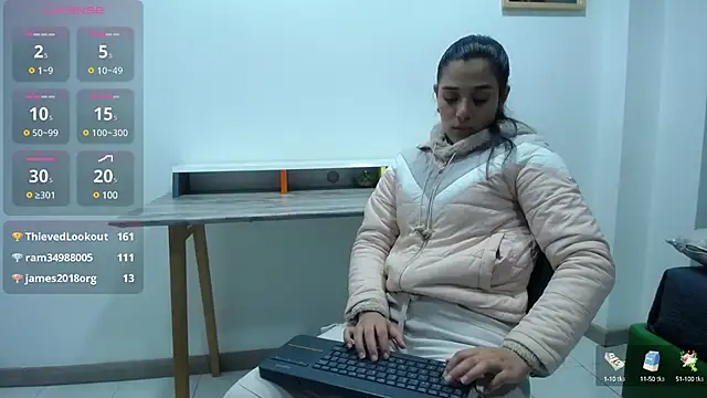 Snapshot of floriamANDjazmin chatting on January 2025 11:22:02 PM floriamANDjazmin online show from January 2025 11:22:02 PM