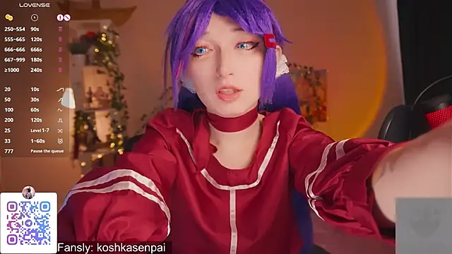 koshkasenpai online show from November 2025 07:20:01 AM