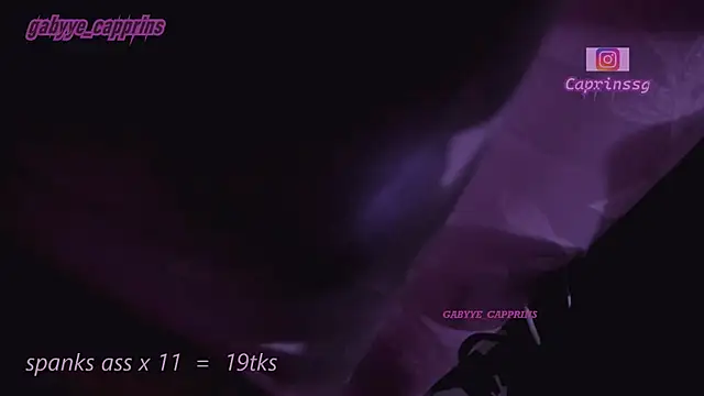 gabyye capprins online show from February 2026 12:04:02 AM