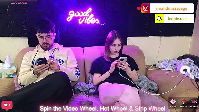 MrAndMrsSavage online show from January 2025 09:00:02 PM