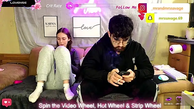 MrAndMrsSavage online show from January 2025 04:04:02 PM