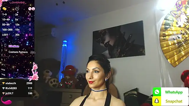 Snapshot of EvelynAisha chatting on February 2025 10:31:01 PM EvelynAisha online show from February 2025 10:31:01 PM