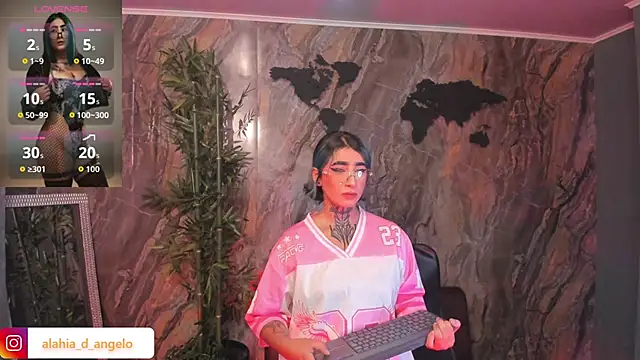 Alahia Dangelo online show from April 2026 05:28:01 PM