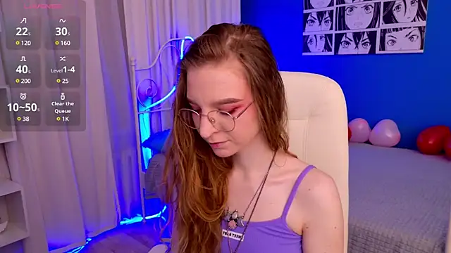 VioletShine online show from February 2025 03:05:01 PM