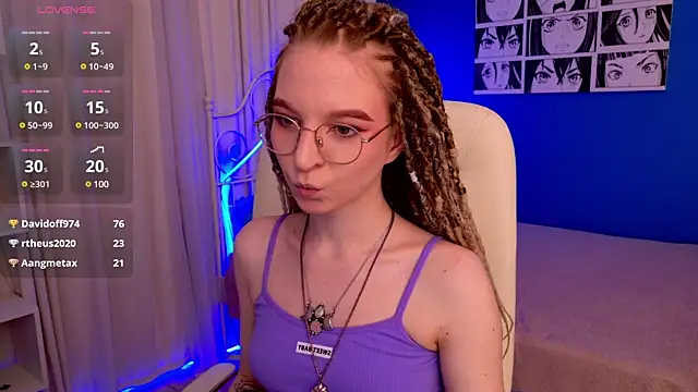 VioletShine online show from March 2025 12:22:01 PM