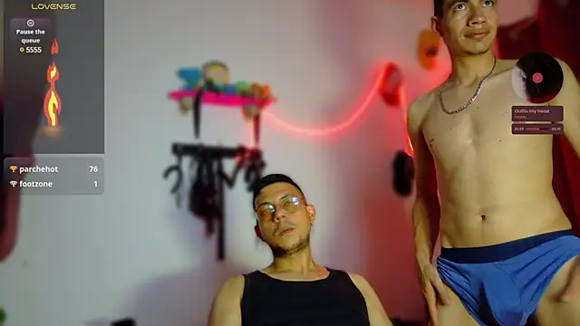 Nymphobuddies online show from February 2025 10:58:01 PM