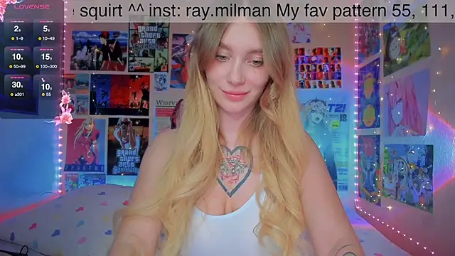 Snapshot of AliceMilman chatting on February 2025 01:37:01 PM AliceMilman online show from February 2025 01:37:01 PM