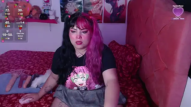 Snapshot of Pinky-Flower chatting on January 2025 10:58:02 PM Pinky-Flower online show from January 2025 10:58:02 PM