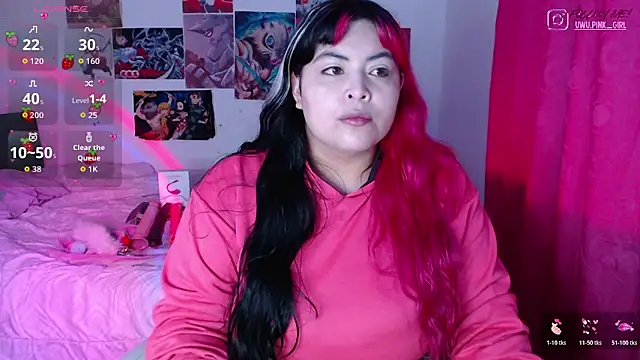 Pinky-Flower online show from February 2026 03:18:01 PM