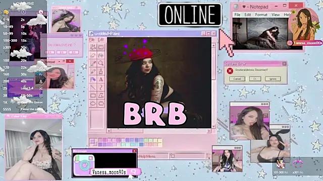 vanesa moon   online show from October 2025 03:04:01 AM