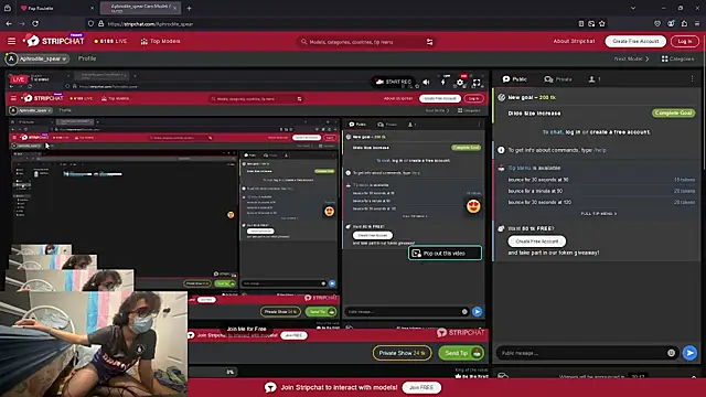 Aphrodite spear online show from January 2025 05:30:02 AM