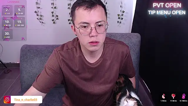Snapshot of Tina_4_Charlie chatting on June 2026 01:02:01 PM Tina 4 Charlie online show from June 2026 01:02:01 PM