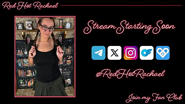 RedHotRachael online show from February 2025 10:09:02 PM