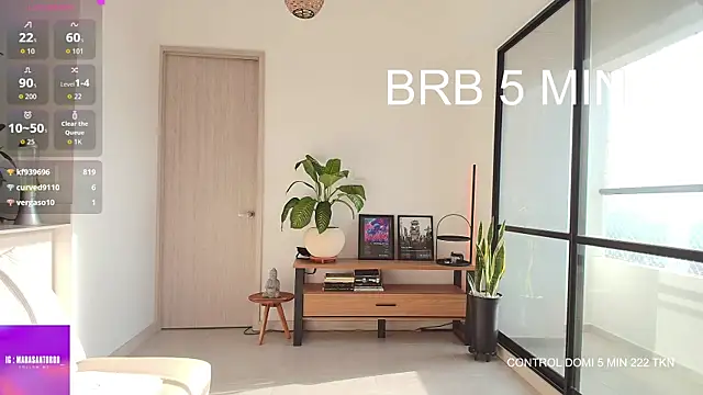 Snapshot of Mara_Santoro chatting on November 2025 12:22:02 PM Mara Santoro online show from November 2025 12:22:02 PM