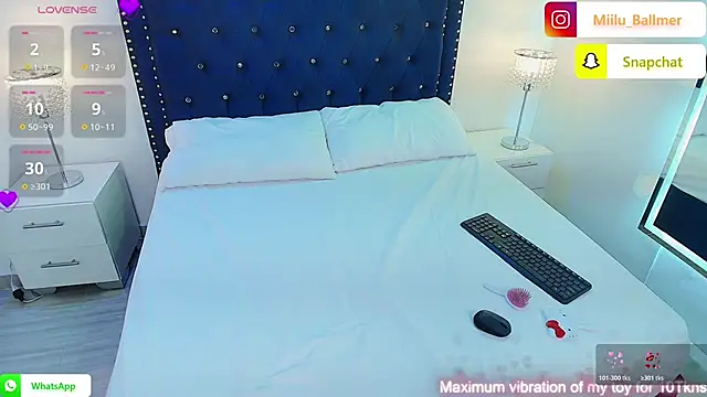 Milu ballmer online show from March 2026 07:30:01 PM