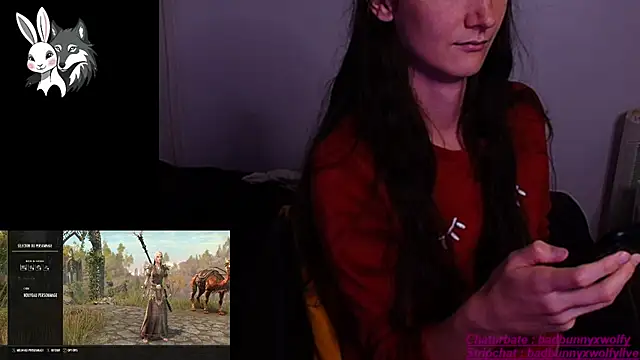 Snapshot of BadBunnyXWolfyLive chatting on October 2025 05:43:02 PM BadBunnyXWolfyLive online show from October 2025 05:43:02 PM