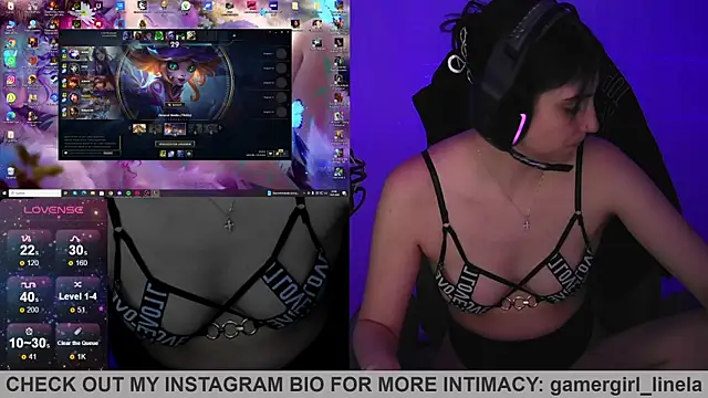 Gamergirl-Linela online show from January 2026 12:05:02 AM