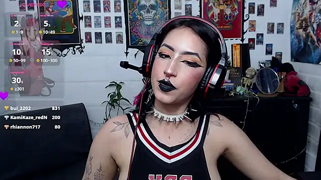 Snapshot of Nyx_Blackmoon chatting on March 2025 07:26:02 PM Nyx Blackmoon online show from March 2025 07:26:02 PM