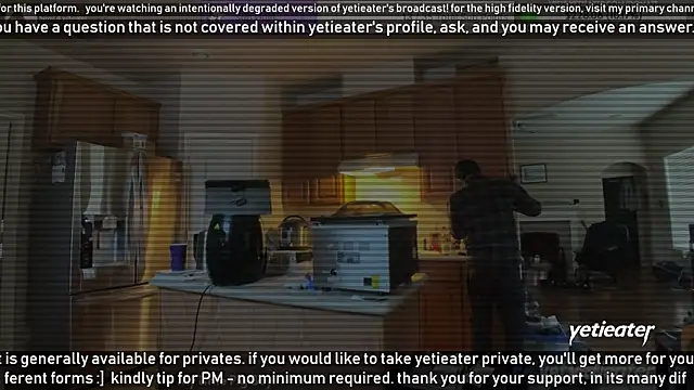 Snapshot of yetieater chatting on January 2025 05:02:01 PM yetieater online show from January 2025 05:02:01 PM