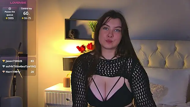 Snapshot of HannaJohnson chatting on March 2025 12:07:02 PM HannaJohnson online show from March 2025 12:07:02 PM