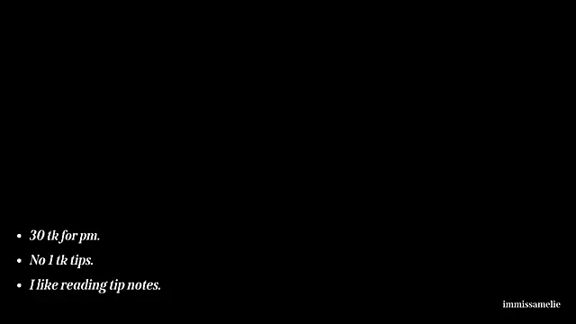 Snapshot of ImMissAmelie chatting on October 2025 11:53:01 PM ImMissAmelie online show from October 2025 11:53:01 PM