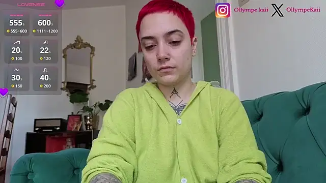 OllympeKaii online show from February 2026 10:01:02 AM