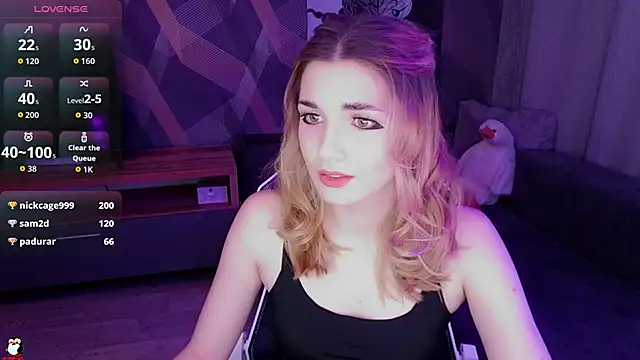 Sandy Belle online show from October 2025 09:25:01 PM