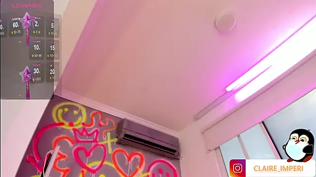 CLAIRE EMPIRE online show from November 2025 10:21:02 PM