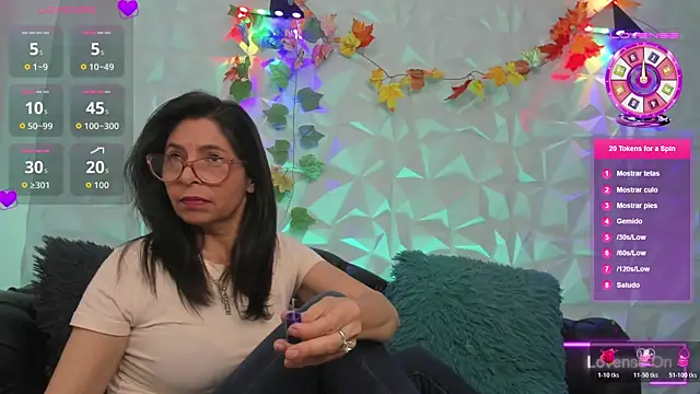 SabinaDeluxe cg online show from November 2025 12:16:01 PM