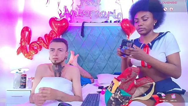 Asha zuri and adam online show from September 2025 12:40:01 PM