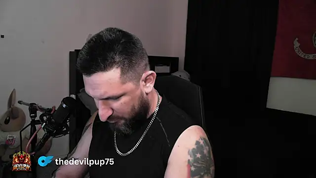 Snapshot of DevilPup75_ chatting on June 2026 06:15:01 AM DevilPup75 online show from June 2026 06:15:01 AM