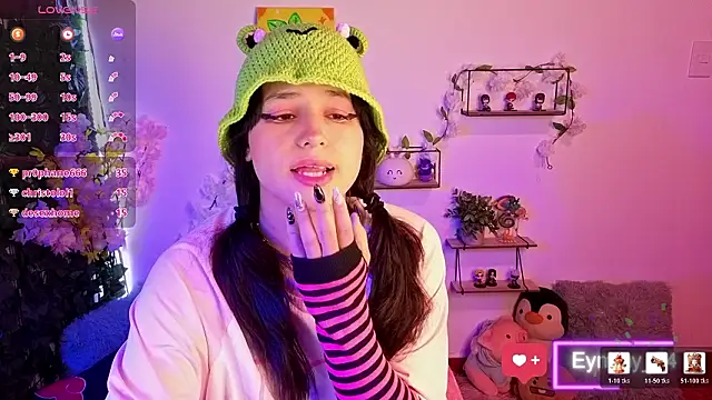 Snapshot of Eymmy_24 chatting on February 2026 07:24:01 AM Eymmy 24 online show from February 2026 07:24:01 AM