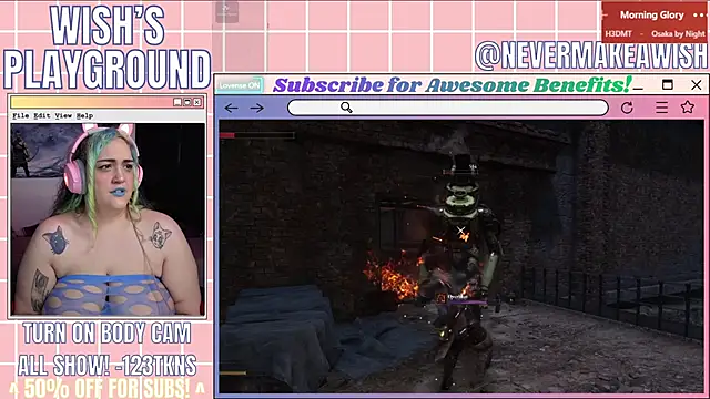 nevermakeawish online show from February 2026 05:08:01 AM