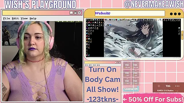 nevermakeawish online show from March 2026 09:37:01 AM