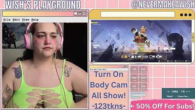 nevermakeawish online show from March 2026 02:31:02 PM