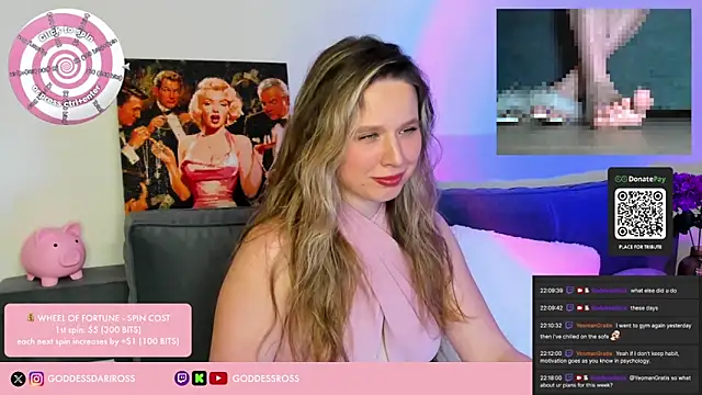 GoddessRoss online show from February 2026 07:23:02 PM