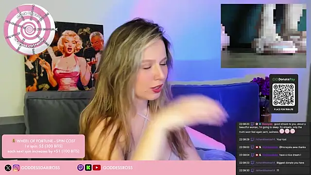 GoddessRoss online show from February 2026 07:56:02 PM