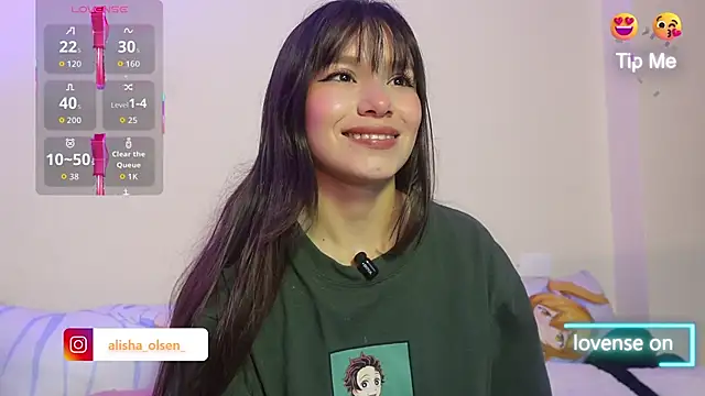 Alisha Olsen  online show from October 2025 05:09:02 AM