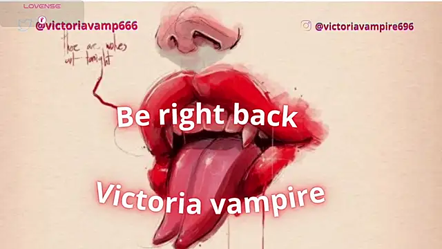 Snapshot of Victoriavampire666 chatting on May 2026 11:01:01 PM Victoriavampire666 online show from May 2026 11:01:01 PM