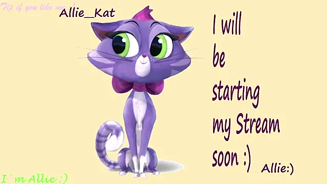 Allie Kat online show from May 2026 02:22:01 PM