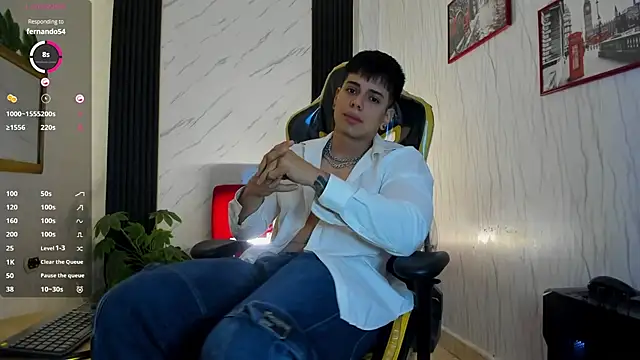 Snapshot of xKevyn chatting on October 2025 12:26:02 PM xKevyn online show from October 2025 12:26:02 PM