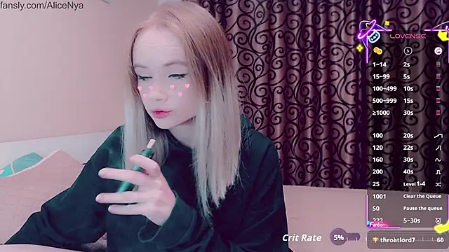 AliceNya cute online show from October 2025 04:53:01 AM