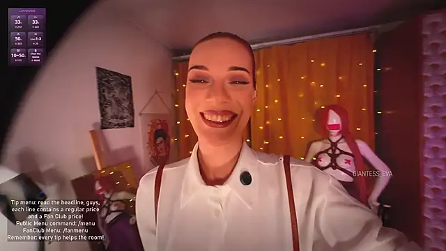 Giantess Eva online show from February 2026 09:01:01 PM