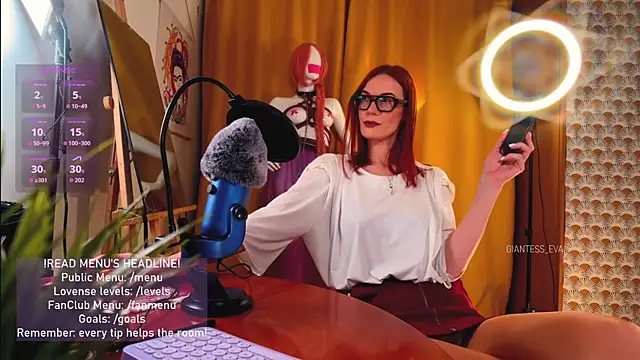 Giantess Eva online show from June 2026 10:18:02 PM