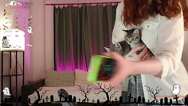 GingerCute online show from October 2025 12:06:02 PM