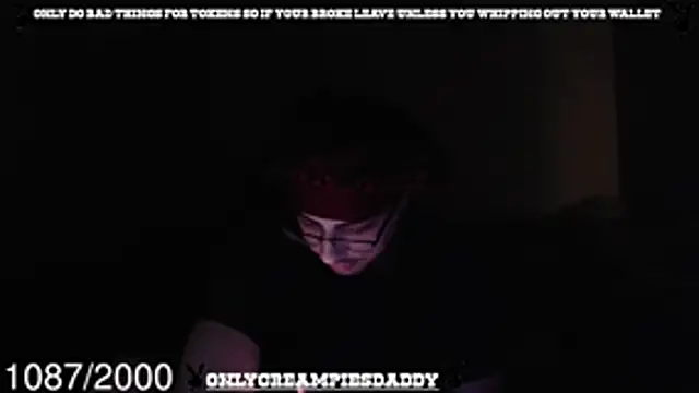 Snapshot of onlycreampiesdaddy chatting on May 2026 05:03:02 AM onlycreampiesdaddy online show from May 2026 05:03:02 AM
