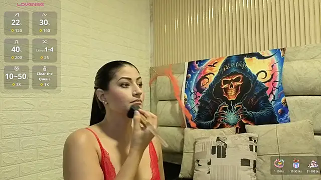 Snapshot of MarScarlett chatting on October 2025 10:38:02 AM MarScarlett online show from October 2025 10:38:02 AM