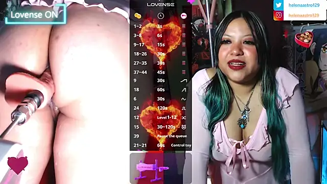 Helena Astro online show from February 2026 06:50:01 AM