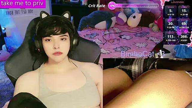 Snapshot of BimboCat chatting on February 2026 01:15:02 AM BimboCat online show from February 2026 01:15:02 AM
